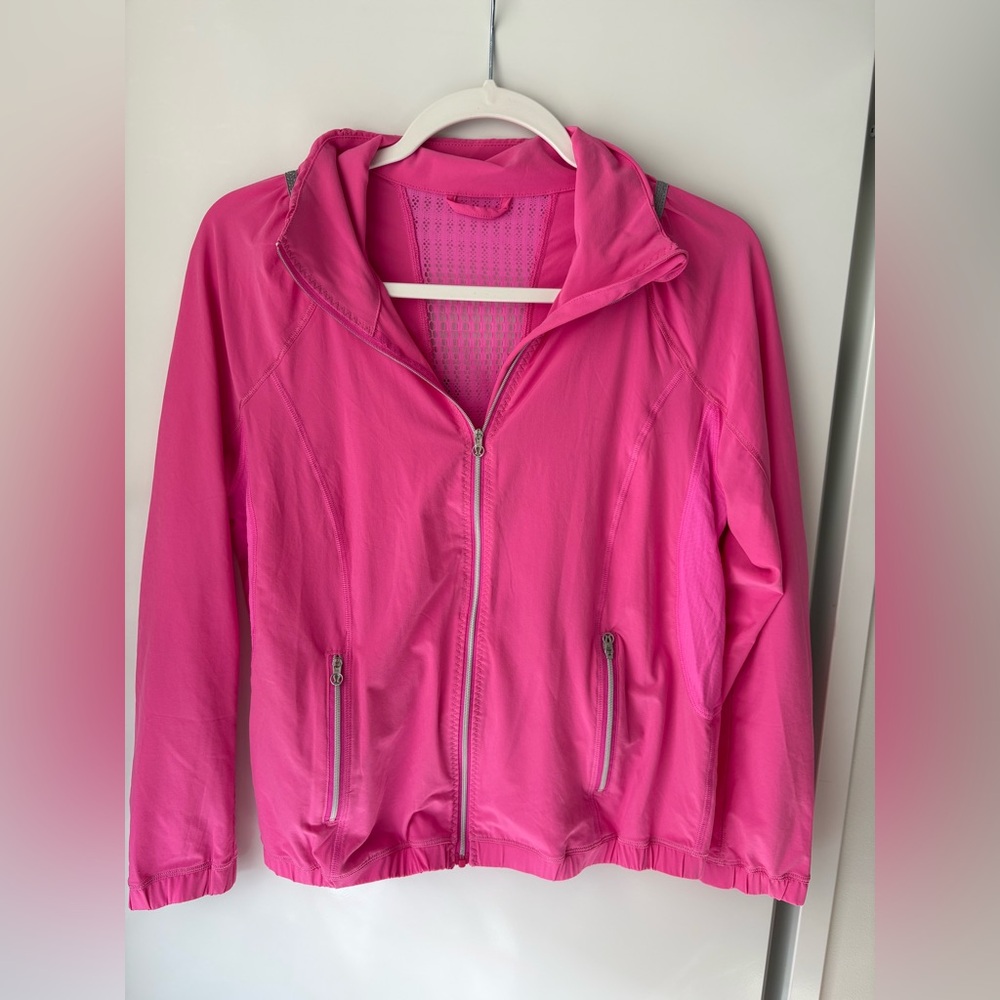 Lululemon Women's Pink Zip-Up Jacket